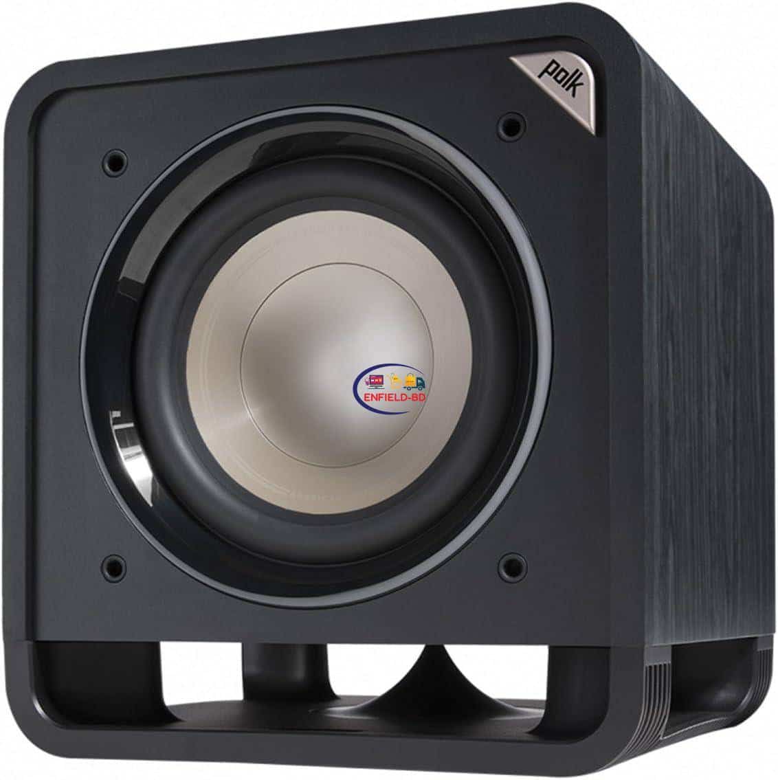 Polk Audio HTS 10 Powered Subwoofer Power Port Technology 10” Woofer 200W Amp| Black Gadget