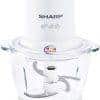 Sharp EM-CP31-W3 Chopper Double Blade with Glass Bowl | White Kitchen & Dining