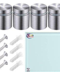 Picture-frame Whiteboard Glass Knob 19mm x 25mm Standoff Mount Screw Bolt Stainless Steel 4 Pcs I China Tools & Home Improvement