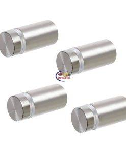 Picture-frame Whiteboard Glass Knob 19mm x 40mm Standoff Mount Screw Bolt Stainless Steel 4 Pcs I China Tools & Home Improvement 
