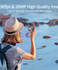 eNField-BD.COM AKASO Brave 7 Action Camera 20MP 4K Waterproof Touch Screen 64GB U3 Remote Control | Black Camera & Photo  