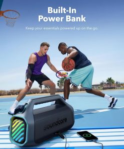 eNField-BD.COM Anker Soundcore Boom 2 Plus Bluetooth Speaker | Blue Speaker