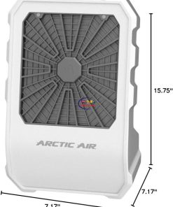 eNField-BD.COM Arctic Air Outdoor Evaporative Cooler Portable with 4 Fan Speeds | White Others  