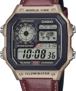 eNField-BD.COM Casio AE-1200WHL-5AV Watch For Men Smart Watch