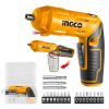 eNField-BD.COM INGCO 4V Rechargeable Cordless Electric Screwdriver Tools & Home Improvement