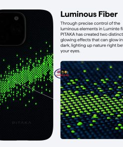 eNField-BD.COM Pitaka Aries Tactile Woven Case for iPhone 16 Pro / 16 Pro Max | Milky Way Galaxy Cases & Screen Protector  