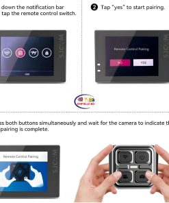 eNField-BD.COM SJCAM SJ11 Active Action Camera 4K Dual Touch screen | Black Camera & Photo  
