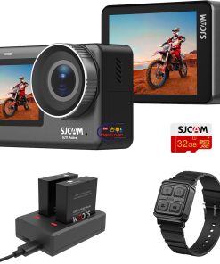eNField-BD.COM SJCAM SJ11 Active Action Camera 4K Dual Touch screen | Black Camera & Photo  