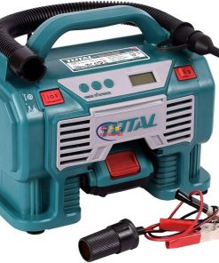 eNField-BD.COM TOTAL 20V Rechargeable Air Compressor for Car & Bike Tools & Home Improvement  