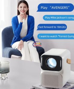 eNField-BD.COM WANBO T6 Max Auto Focus Netflix Certified Dolby 650 ANSI Lumen Projector Others  