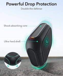 eNField-BD.COM ESR Orbit Hybrid Case with MagSafe for AirPods Pro 2 | Black Others
