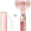 eNField-BD.COM JISULIFE F8 Bear Handheld Foldable Fan | Pink Others