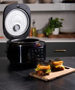 eNField-BD.COM Panasonic SR-DA182 Rice Cooker with 4 Auto Menus LED Display Touch Control Non-Stick Pot | Black Home & Living