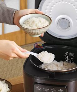eNField-BD.COM Panasonic SR-DA182 Rice Cooker with 4 Auto Menus LED Display Touch Control Non-Stick Pot | Black Home & Living