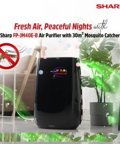 eNField-BD.COM Sharp FP-JM40E-B Air Purifier With 30M² Mosquito Catcher | Black Home & Living  