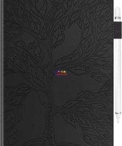 eNField-BD.COM Tablet Cover For Samsung Galaxy Tab A A2 10.5 T590 T595 Flip Wallet | Black Cases & Screen Protector  