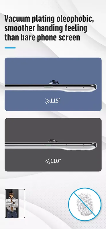 Blueo Full AB Glue 3d Curved Silk Tempered Glass for OnePlus 9 Pro/ 10 Pro / 11 - Image 3