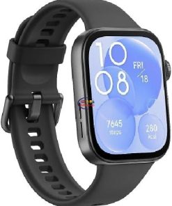 eNField-BD.COM Huawei Watch FIT 3 1.82″ AMOLED Display Ultra-Slim Design with iOS & Android | Black Smart Watch  