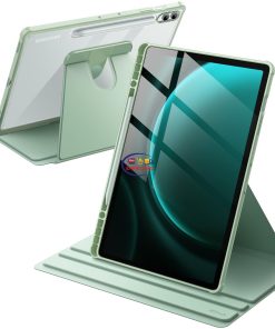 eNField-BD.COM JETech 360° Rotating Case for Galaxy Tab S9+/FE+ 12.4″ | S Pen | Mint Cases & Screen Protector  