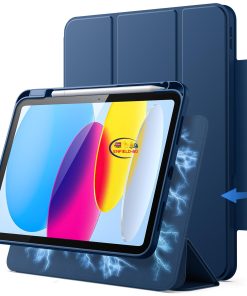eNField-BD.COM JETech Magnetic iPad Case 2025/2022 with Stand & Holder | Navy Cases & Screen Protector Iphone And Ipad