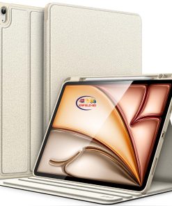 eNField-BD.COM JETech iPad Air 13″ M3/M2 Case with Stand & Pencil Slot | Starlight Cases & Screen Protector  