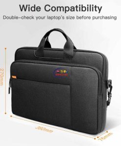 eNField-BD.COM JETech 13–14″ Laptop Sleeve | Slim Waterproof Case Cover | Black Cases & Screen Protector  