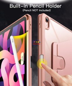 eNField-BD.COM JETech 360° Rotating Case for iPad Air 11″/10.9″ Cover | Rose Gold Cases & Screen Protector  