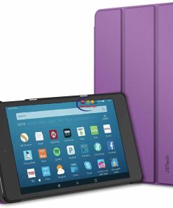 eNField-BD.COM JETech Case for Fire HD 8 (6th–8th Gen) – Smart Cover| Purple Cases & Screen Protector  