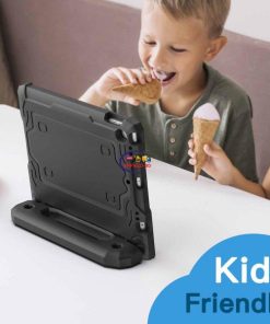eNField-BD.COM JETech Kids iPad 10.2 Case with Stand & Screen Protector | Black Cases & Screen Protector