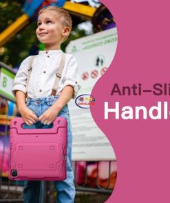 eNField-BD.COM JETech Kids iPad Pro/Air Case with Stand & Screen Protector | Plum Cases & Screen Protector
