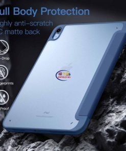 eNField-BD.COM JETech Matte iPad A16 Case | Pencil Holder + Slim Stand Cover | Navy Cases & Screen Protector