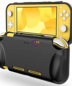eNField-BD.COM JETech Protective Case for Nintendo Switch Lite | Shockproof Grip | Black Cases & Screen Protector