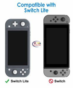 eNField-BD.COM JETech Protective Case for Nintendo Switch Lite | Shockproof Grip | Turquoise Cases & Screen Protector