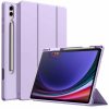eNField-BD.COM JETech Samsung Tab S9+ Case with S Pen Holder & Tri-Fold Stand | Light Purple Cases & Screen Protector