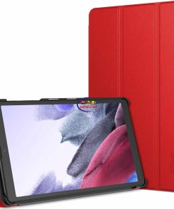 eNField-BD.COM JETech Tab A7 Lite 8.7″ Case | Slim Fit for SM-T220/T225/T227 | Red Cases & Screen Protector  