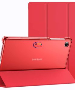 eNField-BD.COM JETech Tab A7 Lite 8.7″ Case | Slim Tri-Fold Stand Cover | Red Cases & Screen Protector  