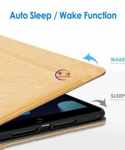 eNField-BD.COM JETech iPad 10.2 Case 9th/8th/7th Gen | Stand & Pencil Slot | Gold Cases & Screen Protector