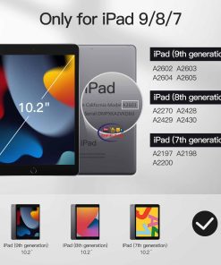 eNField-BD.COM JETech iPad 10.2 Keyboard Case | Bluetooth | Pencil Slot | Rose Gold Cases & Screen Protector  