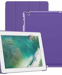 eNField-BD.COM JETech iPad 2/3/4 Case Slim Stand Cover with Auto Wake | Purple Cases & Screen Protector
