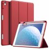 eNField-BD.COM JETech iPad Air 3/Pro 10.5 Case | Pencil Holder | Auto Wake | Red Cases & Screen Protector