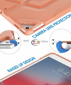 eNField-BD.COM JETech iPad Air/Pro 10.5 Case | Shockproof Stand Cover | Papaya Cases & Screen Protector