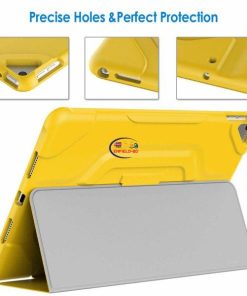 eNField-BD.COM JETech iPad Air/Pro 10.5 Case | Shockproof Stand Cover | Yellow Cases & Screen Protector