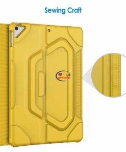 eNField-BD.COM JETech iPad Air/Pro 10.5 Case | Shockproof Stand Cover | Yellow Cases & Screen Protector  
