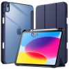 eNField-BD.COM JETech iPad Case (11th/10th Gen) with Pencil Holder Clear | Deep Navy Cases & Screen Protector