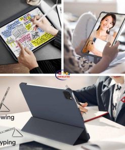 eNField-BD.COM JETech iPad Pro 11″ Case (2018–2022) | Smart Stand Cover | Navy Cases & Screen Protector  