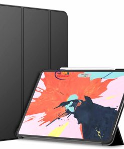 eNField-BD.COM JETech iPad Pro 12.9 Case | Pencil Support | Auto Wake/Sleep | Black Cases & Screen Protector  