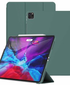 eNField-BD.COM JETech iPad Pro 12.9″ Case (2018–2020) | Slim Smart Cover | Misty Blue Cases & Screen Protector  