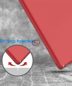 eNField-BD.COM JETech iPad Pro 9.7 Case | Smart Cover with Auto Wake | Red Cases & Screen Protector