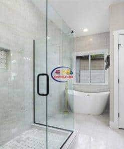 eNField-BD.COM 12mm Clear Toughened Glass Strong Safe & Crystal Clear | size available Others
