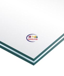 eNField-BD.COM 6.4mm White Laminated Glass Sleek & Modern Finish | size available Others  